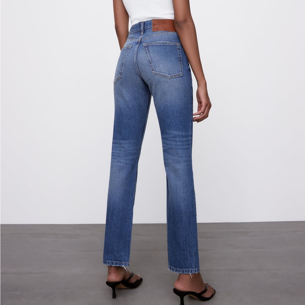 ZARA SIGNATURE DENIM ZW THE TRUTH SLIM JEANS - Picture 10 of 13